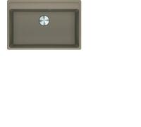 Franke Évier Fragranit MRG 610-72 A Cashmere Bouton Poussoir Acier Inoxydable