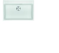 Franke Évier Fragranit MRG 610-72 A Glacier Bouton Poussoir En Acier Inoxydable