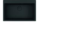 Franke Évier Fragranit MRG 610-73 A Noir Mat Avec Bouton Rotatif