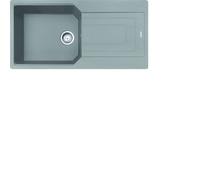 Franke Évier Fragranit UBG 611-100 Noir Mat Bouton En Acier Inoxydable