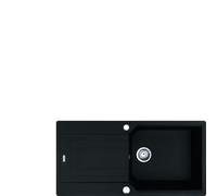 Franke Évier Fragranit UBG 611-100 Onyx Bouton En Acier Inoxydable