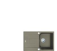 Franke Évier Fragranit UBG 611-78 Cashmere Bouton En Acier Inoxydable