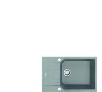 Franke Évier Fragranit UBG 611-78 XL Pierre Grise Bouton En Acier Inoxydable