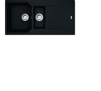 Franke Évier Fragranit UBG 651-100 Noir Mat Avec Bouton Rotatif