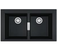 Franke - Évier Sirius S2D 620-86 Blanc Polaire 2 Bacs