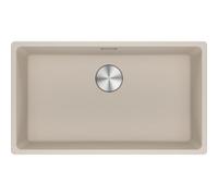 Franke - Éviers - Cuve Maris Fragranit MRG 110-72 - Café crème - Bonde automatique - 753 x 433 x 200 mm (sous-meuble 80 cm) -