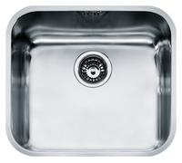 FRANKE 122.0021.440 | Évier de cuisine sous plan en acier inoxydable - Galassia (GAX 110-45) | Cuve simple | Couleur/Finition : Inox soie