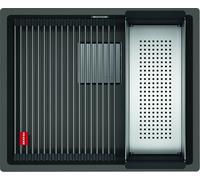 Franke Kanon évier en granit 56x46 cm gris/graphite/onyx 125.0716.371