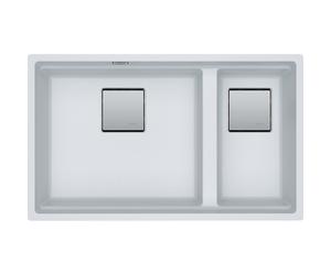 Franke Kubus 2.0 Fragranit+ KNG120 Blanc Artic (Moucheté)