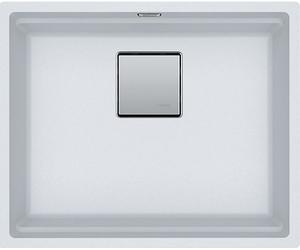 Franke Kubus 2 KNG 110-52 Évier, 560x460 mm, Blanc polaire 125.0568.388