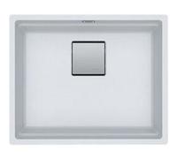 Kubus 2 KNG 110-52 Fragranit+ Évier de cuisine sous-plan Blanc glace - Franke