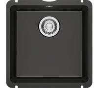 Franke KubusX évier en céramique 40.5x40 cm noir 126.0738.289