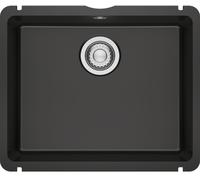 Franke KubusX évier en céramique 50.5x40 cm noir 126.0738.293