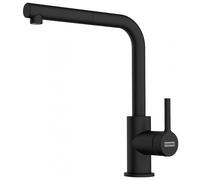 Franke Mitigeur d'évier Lina L – Bec extractible, douchette – Noir mat – 285 mm