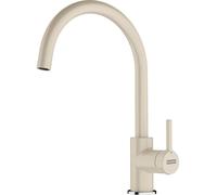 Robinet de cuisine - FRANKE - Lina XL - Beige - Bec fixe - Rotation 360°