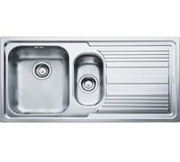 Franke Logica évier en acier inoxydable 100x50 cm acier 101.0086.252