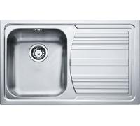 Franke Logica évier en acier inoxydable 79x50 cm acier 101.0085.772