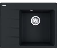 Franke Maris Centro évier à encastrer Fragranit évier CNG 611-62 A bouton en acier inoxydable noir mat à partir de 45 cm 114.0627.618