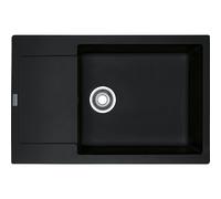 Franke Maris évier à encastrer Fragranit évier MRG 611-78 XL Onyx bouton-poussoir acier inoxydable à partir de 60 cm 114.0476.149