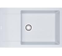 Franke Maris évier en granit 78x50 cm blanc 114.0675.984