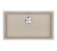 Franke - Éviers - Cuve Maris Fragranit MRG 110-72 - Café crème - Bonde automatique - 753 x 433 x 200 mm (sous-meuble 80 cm) -