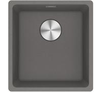 Franke - Maris MRG 110-37 Evier sous plan 40x43cm en Fragranit+, Pierre Grise (MRG110-37SK)