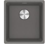 Franke - Maris MRG 110-37 Evier sous plan 40x43cm en Fragranit+, Pierre Grise (MRG110-37SK)