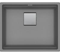 kubus 2 kng 110-52 fragranit+ évier de cuisine sous-plan pierre grise