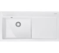 Franke Mythos évier en céramique 100x51 cm blanc 124.0379.851