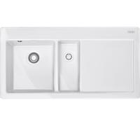 Franke Mythos évier en céramique 100x51 cm blanc 124.0379.861