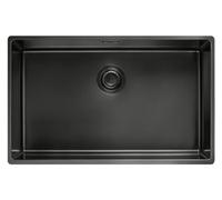 Franke Mythos Masterpiece BXM 210/110-68 - Évier en acier inoxydable (127.0650.364), couleur anthracite