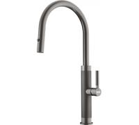 Franke 115.0711.555, Robinet de cuisine Mythos Masterpiece pull-out spray, Anthracite