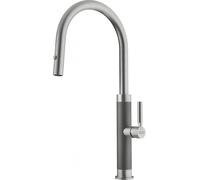 Franke Mythos Masterpiece Pull-Out Spray mitigeur de cuisine sur pied acier inoxydable 115.0711.554