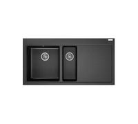 Franke MTG 651-100 Évier fragranit, Avec égouttoir (a droite), onyx 114.0250.841