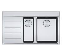 Franke Mythos MYX 251-86 A 127.0642.077 Évier en acier inoxydable brossé