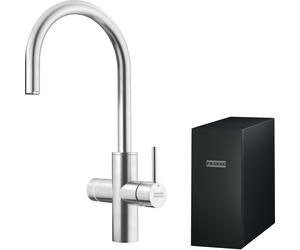 Franke Mythos Water Hub Sparkling mitigeur de cuisine sur pied acier inoxydable 160.0708.956