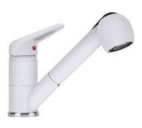 Franke novara plus couleur douchette - blanc artic (moucheté) G