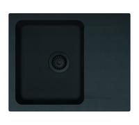 Franke Orion évier tectonite 62x50 cm noir 143.0733.331