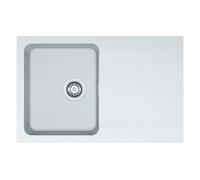 Franke Orion évier tectonite 78x50 cm blanc 114.0286.449