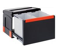 Franke Poubelle Cube 50 – 32 L rectangulaire Noir (438×330×345 mm)