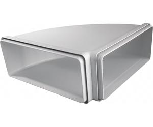 Franke Raccord gaine plate angle 90° 112.0459.455