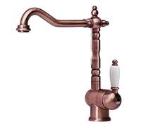 Franke Old England mitigeur de cuisine sur pied cuivre 115.0028.208