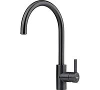 FRANKE | Robinet de lavabo Eos Neo | 115.0613.590 | Couleur/Finition : Acier inoxydable noir