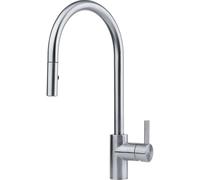 FRANKE | Robinet de lavabo Eos Neo pull-out spray | 115.0590.045 | Couleur/Finition : Acier inoxydable