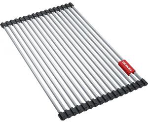 Franke ROLLMAT, Egouttoir enroulable, 267x424x12mm, avec tiges en acier inox 112.0591.081
