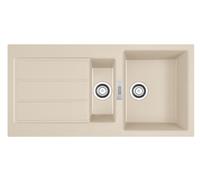 Franke Sirius 2.0 évier tectonite 100x50 cm beige 143.0671.693