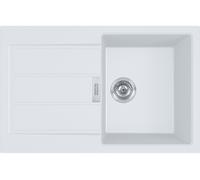 Franke Sirius 2.0 évier tectonite 78x50 cm blanc 143.0612.628