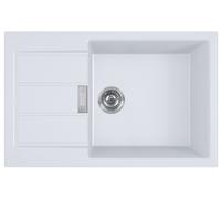 Franke Sirius 2.0 évier tectonite 78x50 cm blanc 143.0618.580