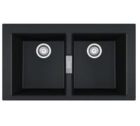 Franke Sirius 2.0 évier tectonite 86x50 cm gris/graphite/onyx 143.0618.688