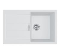 Franke Sirius 2 Tectonite S2D611-78 Blanc Artic (Moucheté)